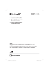 EINHELL GE-CT 18 Li Manual De Instrucciones