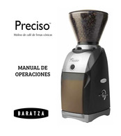 Baratza Preciso Manual De Operaciones