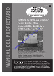 Intex Krystal Clear ZS8220 Manual Del Propietário