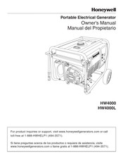 Honeywell HW7500EL Manual Del Propietário