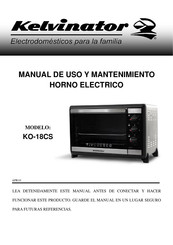 Kelvinator KO-18CS Manual De Uso Y Mantenimiento