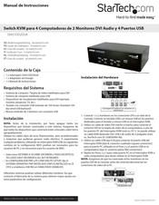 StarTech SV431DD2DUA Manual De Instrucciones