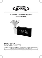 Jensen JCR-238 Manual De Instrucciones