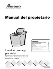 Amana ALW210RMC Manual Del Propietário