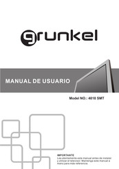 Grunkel 4018 SMT Manual De Usuario