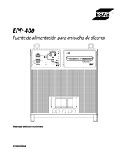 ESAB EPP-400 Manual De Instrucciones