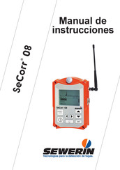 sewerin SeCorr 08 Manual De Instrucciones