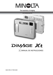 Minolta DIMAGE Xt Manual De Instrucciones