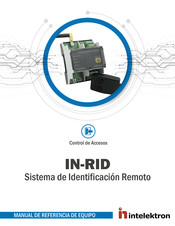 intelektron IN-RID Manual De Referencia De Equipo