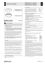 ESYLUX PD-ATMO 360i/8 T KNX Manual De Instrucciones