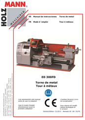 HOLZMANN MASCHINEN ED 300FD Manual De Instrucciones