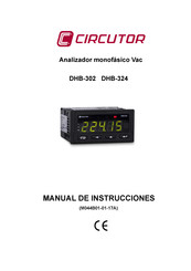 Circutor DHB-324 Manual De Instrucciones