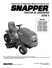 Snapper SLT23460 Manual Del Usuario