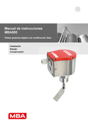 MBA MBA810 Manual De Instrucciones