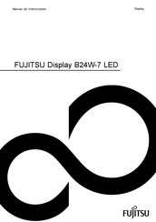 Fujitsu B24W-7 LED Manual De Instrucciones