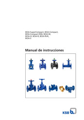 Valve BOA-R Manual De Instrucciones