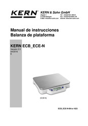 Kern ECB-N Serie Manual De Instrucciones