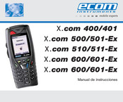 Ecom Instruments X.com 611-Ex Manual De Instrucciones