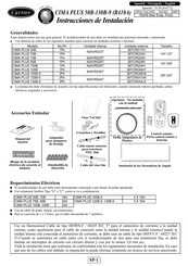 Carrier CIMA PLUS 120B-9 Instrucciones De Instalación