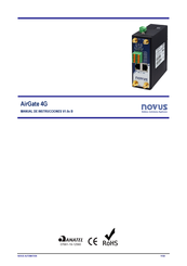 Novus AirGate 4G Manual De Instrucciones