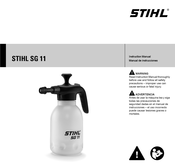 Stihl SG 11 Manual De Instrucciones