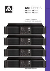 Master audio SM Series Manual De Usuario