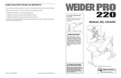 Weider Pro 220 Manual Del Usuario