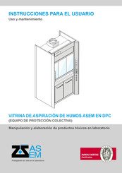 ASEM SOBRE ESTRUCTURAS ICP EN Instrucciones Para El Usuario