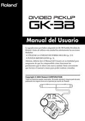 Roland GK-3B Manual Del Usuario