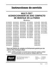 Bard MULTI-TEC W72ABPQ Instrucciones De Servicio