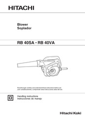 Hitachi RB 40VA Instrucciones De Manejo