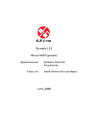 D16 Group Toraverb 1.2.1 Manual Del Propietário