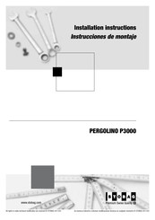 Stobag PERGOLINO P3000 Instrucciones De Montaje