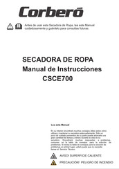 CORBERO CSCE700 Manual De Instrucciones