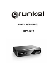 Grunkel HDTV-17T2 Manual De Usuario