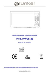 Grunkel MWGE-23 Manual De Usuario