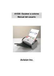 Avision AV220 Manual Del Usuario