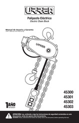 Urrea 45300 Manual De Usuario Y Garantía