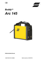 ESAB Buddy Arc 145 Instrucciones De Uso