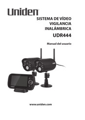 Uniden UDR444 Manual Del Usuario