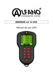 Alfano KRONOS v2 A-192 Manual De Uso