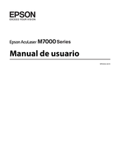 Epson Aculaser M7000 Serie Manual De Usuario