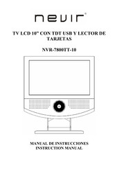 Nevir NVR-7800TT-10 Manual De Instrucciones