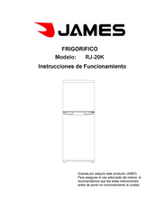 James RJ-20K Instrucciones De Funcionamiento