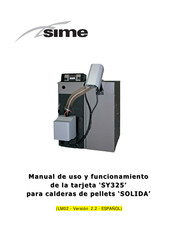 Sime SY325 Manual De Uso Y Funcionamiento