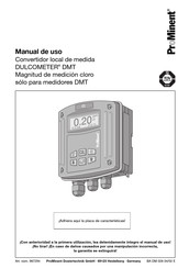 ProMinent DULCOMETER DMT Serie Manual De Uso