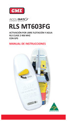 GME Accusat MT603FG Manual De Instrucciones