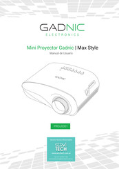 Gadnic Max Style PROJ0001 Manual De Usuario