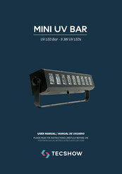 TECshow MINI UV BAR Manual De Usuario