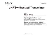 Sony WRT-860A Manual De Instrucciones